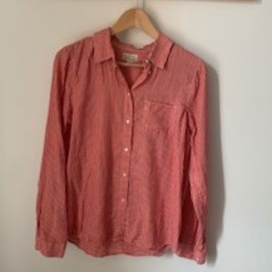Broadway & Broome Gingham Top